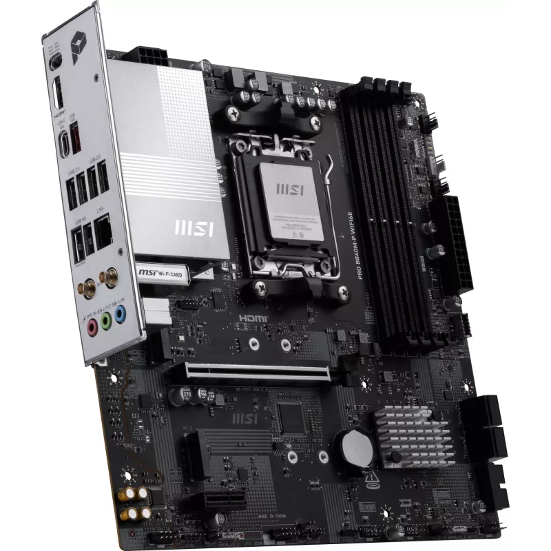MSI PRO B840M-P WIFI6E emaplaat AMD B840 Socket AM5 micro ATX