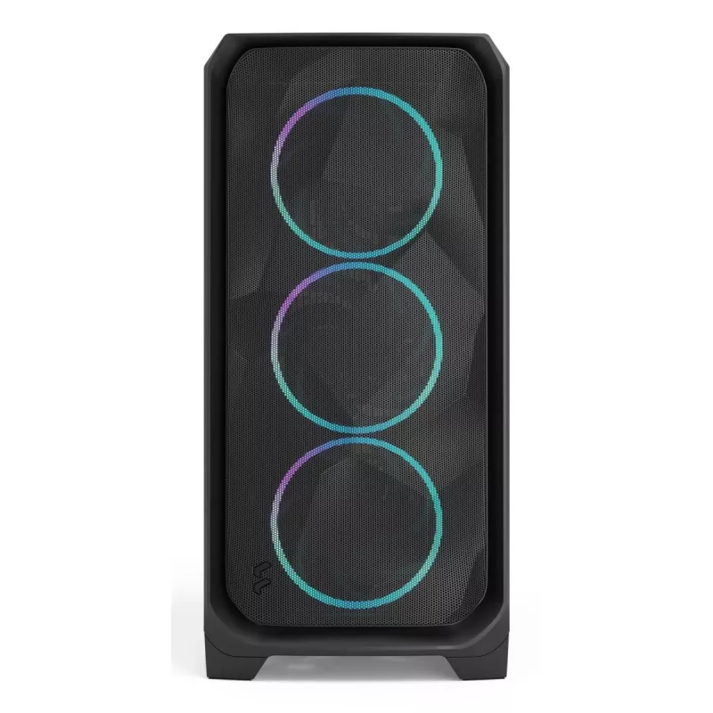 FRACTAL DESIGN Meshify 3 Xl Must RGB Tg Hele Toonitud