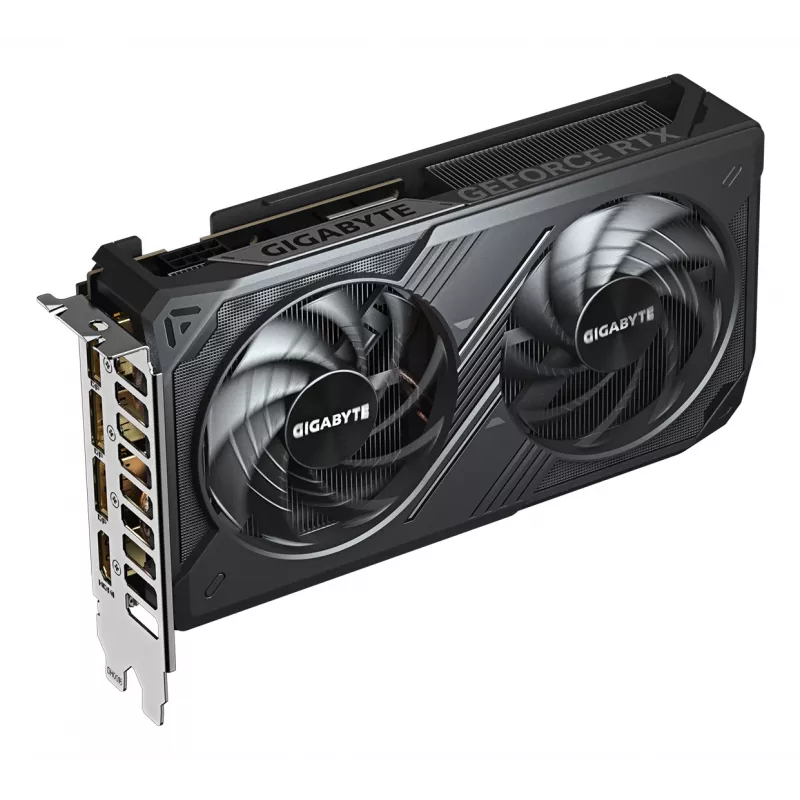 GIGABYTE GeForce RTX 5060 WINDFORCE OC 8G graafikakaart - 8 GB GDDR7, 128-bit, PCI-E 5.0, 2512 MHz tuumsagedus, 3 x DisplayPort, 1 x HDMI, GV-N5060WF2OC-8GD
