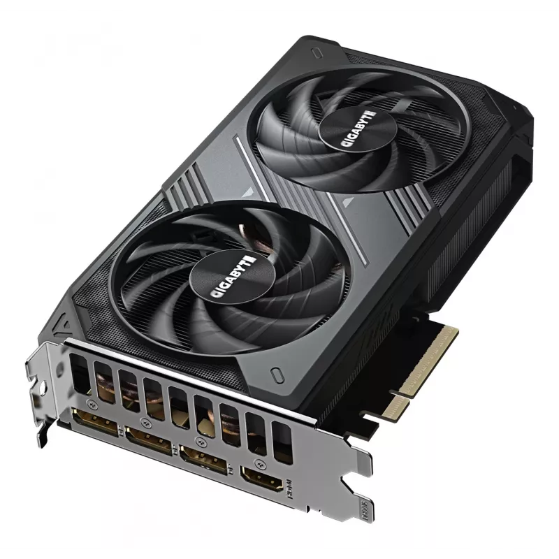 GIGABYTE GeForce RTX 5060 WINDFORCE 8G graafikakaart - 8GB GDDR7, 128bit, PCI-E 5.0, 2497 MHz tuuma taktsagedus, 3 x DisplayPort, 1 x HDMI, GV-N5060WF2-8GD
