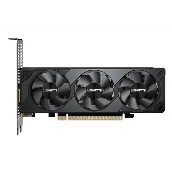 GIGABYTE GeForce RTX 5060 OC Low Profile 8G graafikakaart - 8GB GDDR7, 128bit, PCI-E 5.0, 2512 MHz tuumasagedus, 3 x DisplayPort, 1 x HDMI, GV-N5060OC-8GL