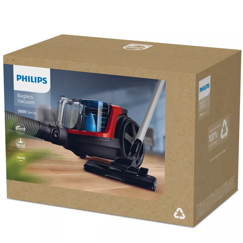 Philips 3000 seeria FC9330/09 tolmuimeja 1,5 L Silindertolmuimeja Kuiv 900 W Kotita