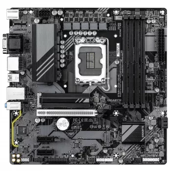 GIGABYTE B760M DS3H GEN5 emaplaat – toetab Intel Core 14. põlvkonna protsessoreid, 6+2+1 faasi digitaalne VRM, kuni 5600MHz DDR5, 2xPCIe 4.0 M.2, 2.5GbE LAN, USB 3.2 Gen2