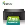 Brother 3-in-1 Compact Wireless Inkjet Printer DCP-J1260W, tindiprinter, värviline printimine, 1200 x 6000 DPI, värviline kopeerimine, A4, must