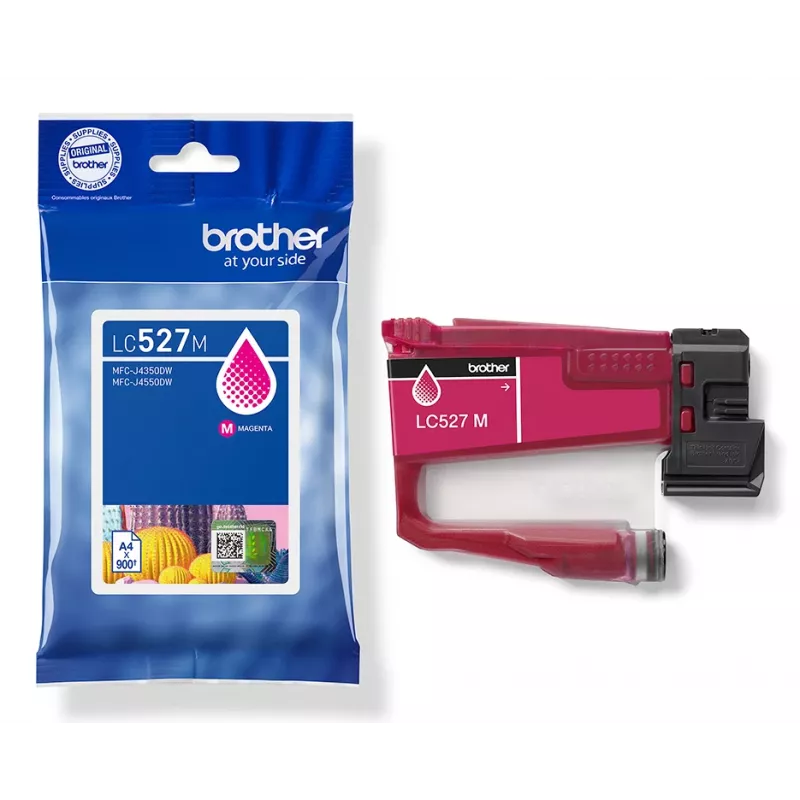 Brother Genuine LC527M tindikassett - magenta