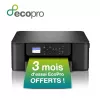 Brother 3-in-1 Compact Wireless Inkjet Printer DCP-J1310DW, tindiprinter, värvitrükk, 1200 x 6000 DPI, värviline kopeerimine, A4, must
