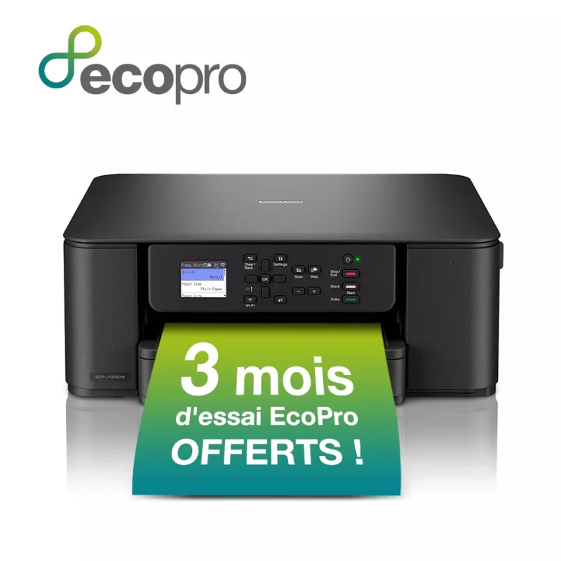 Brother 3-in-1 Compact Wireless Inkjet Printer DCP-J1310DW, tindiprinter, värvitrükk, 1200 x 6000 DPI, värviline kopeerimine, A4, must