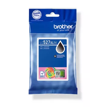 Brother Genuine LC527XLBK suure tootlikkusega tindikassett – must, suure (XL) tootlikkusega, must, pigmendipõhine tint, 1 tk, 3000 lehekülge, üksikpakend