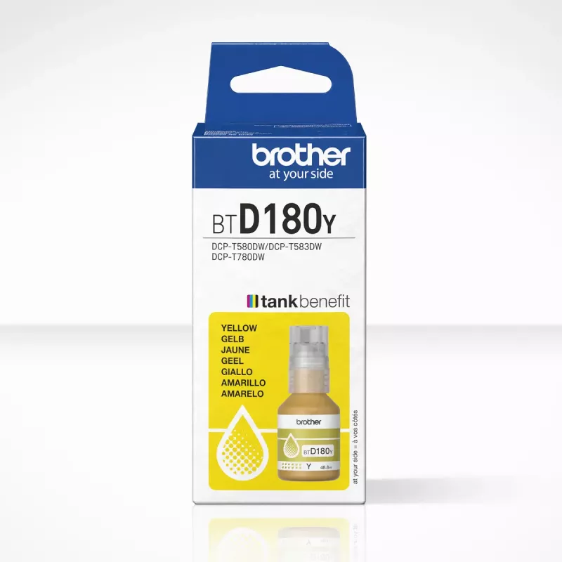 Brother BTD180Y kollane originaaltindi pudel
