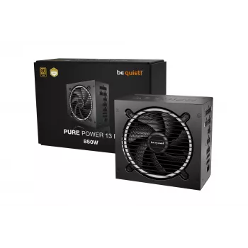 be quiet Pure Power 13 M | 850W toiteplokk 20+4 pin ATX ATX Must