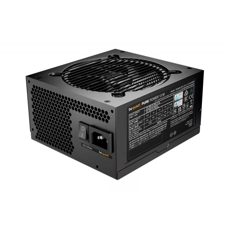 be quiet Pure Power 13 M | 850W toiteplokk 20+4 pin ATX ATX Must