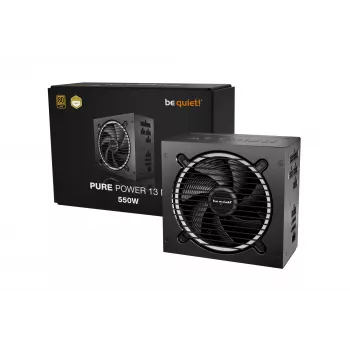 be quiet! Pure Power 13 M | 550W toiteplokk 20+4 pin ATX ATX must