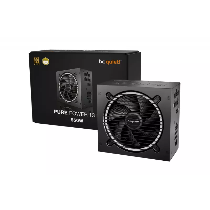 be quiet! Pure Power 13 M | 550W toiteplokk 20+4 pin ATX ATX must