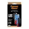 PanzerGlass ® 2-Way Privacy Screen Protector iPhone 17 | iPhone 16 Pro | Ultra-Wide Fit koos EasyAligneriga