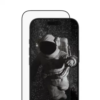 PanzerGlass® Ceramic II Ekraanikaitse iPhone 17 | iPhone 16 Pro | Ultra-Wide Fit koos EasyAligneriga