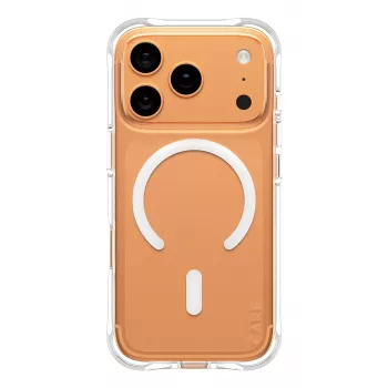 PanzerGlass CARE™ by ® Samba korpus läbipaistev valge MagSafe iPhone 17 Pro