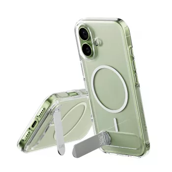 PanzerGlass CARE by Feature ümbris, läbipaistev, jalatoe ja MagSafe'iga, iPhone 17