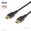 CLUB3D DisplayPort™ 2.1 VESA DP80 sertifitseeritud kaabel 8K240Hz 2m