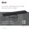 Dokkimisjaam club 3d CSV-2541 USB-C HDMI ja DisplayPort väljunditega