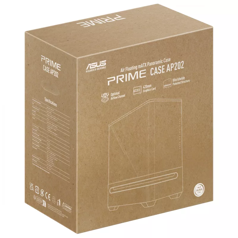 ASUS PRIME AP202 ARGB Midi torn Must