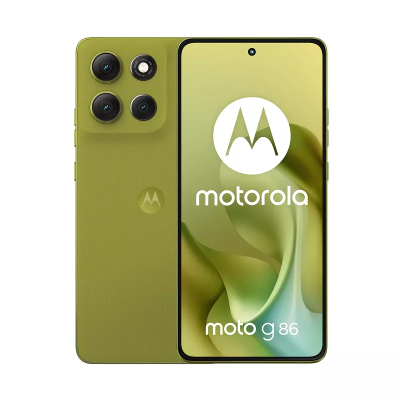 Motorola moto g86 5G 16,9 cm (6,67 tolli) Dual SIM Android 15 USB Type-C 8 GB 256 GB 5200 mAh Roheline