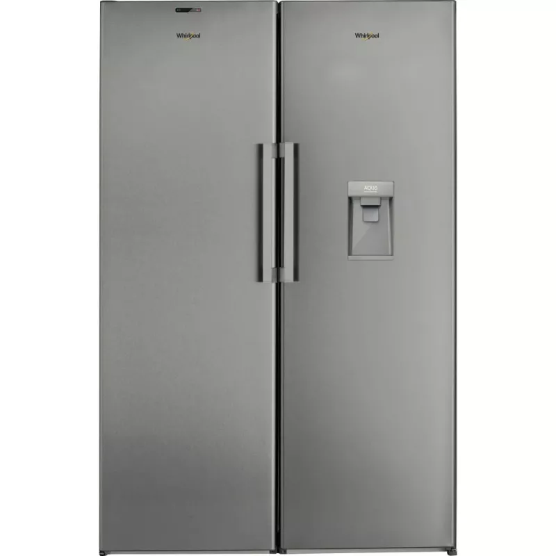 Whirlpool UW8 F2Y XBI F 2 sügavkülmik eraldiseisev 263 L roostevaba teras