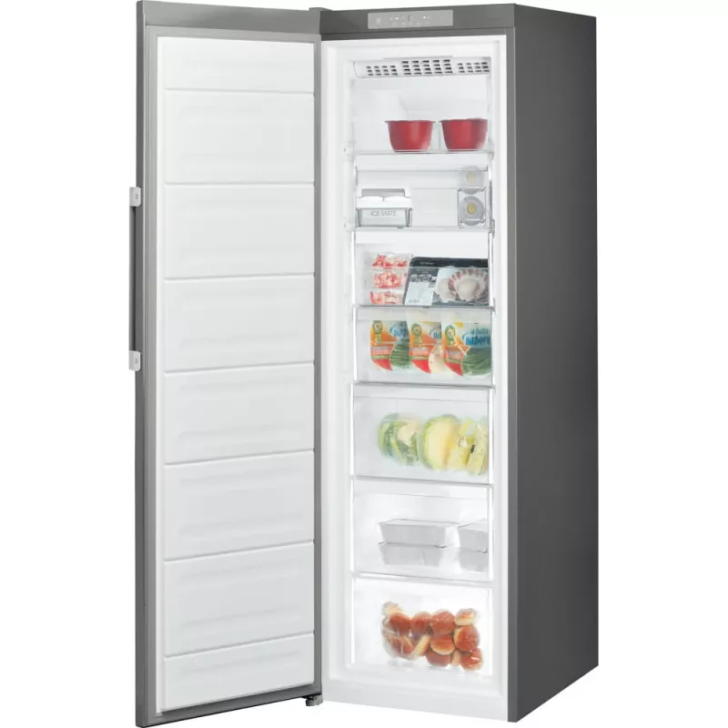 Whirlpool UW8 F2Y XBI F 2 sügavkülmik eraldiseisev 263 L roostevaba teras