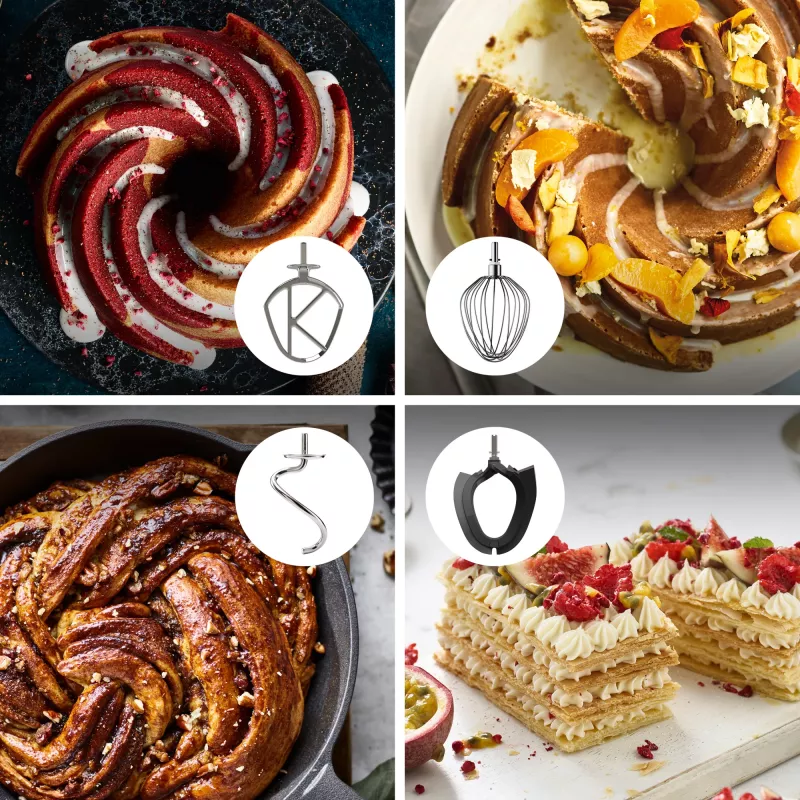 Kenwood Titanium Chef Baker XL köögikombain 1200 W 7 L Roostevaba teras