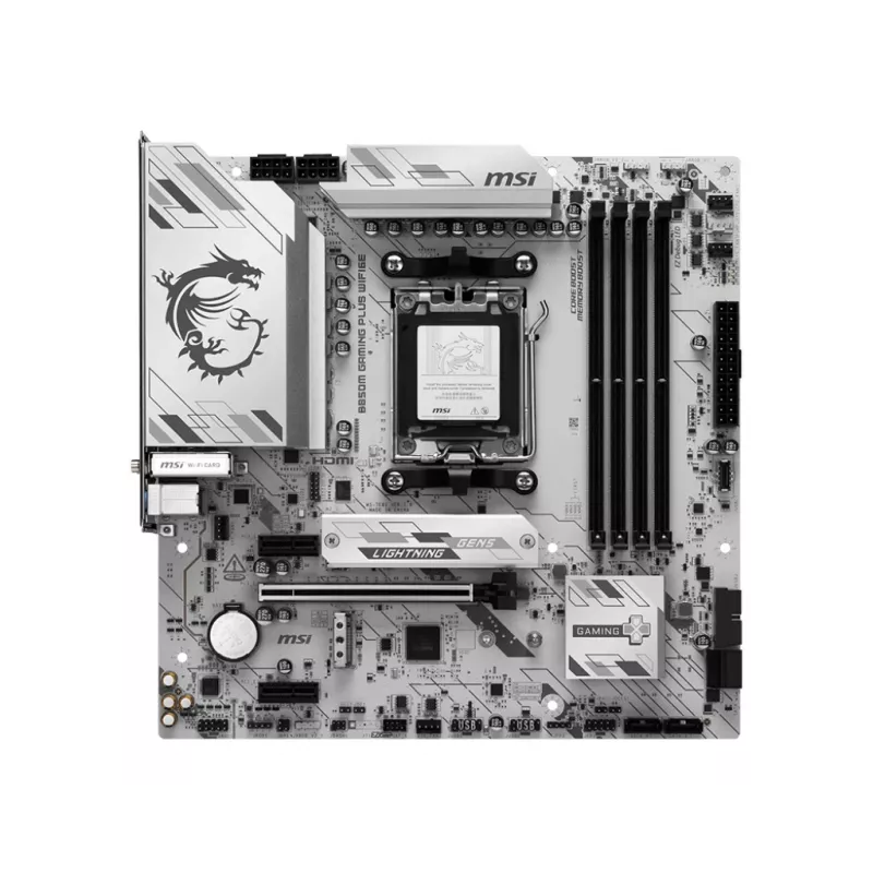 MSI B850M GAMING PLUS WIFI6E emaplaat AMD B850 pesa AM5 micro ATX