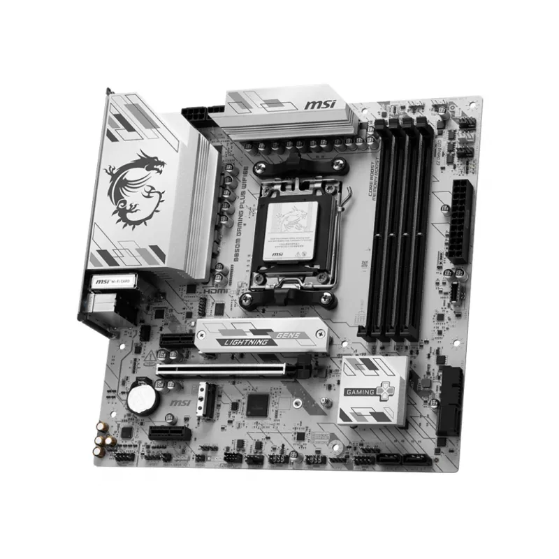 MSI B850M GAMING PLUS WIFI6E emaplaat AMD B850 pesa AM5 micro ATX