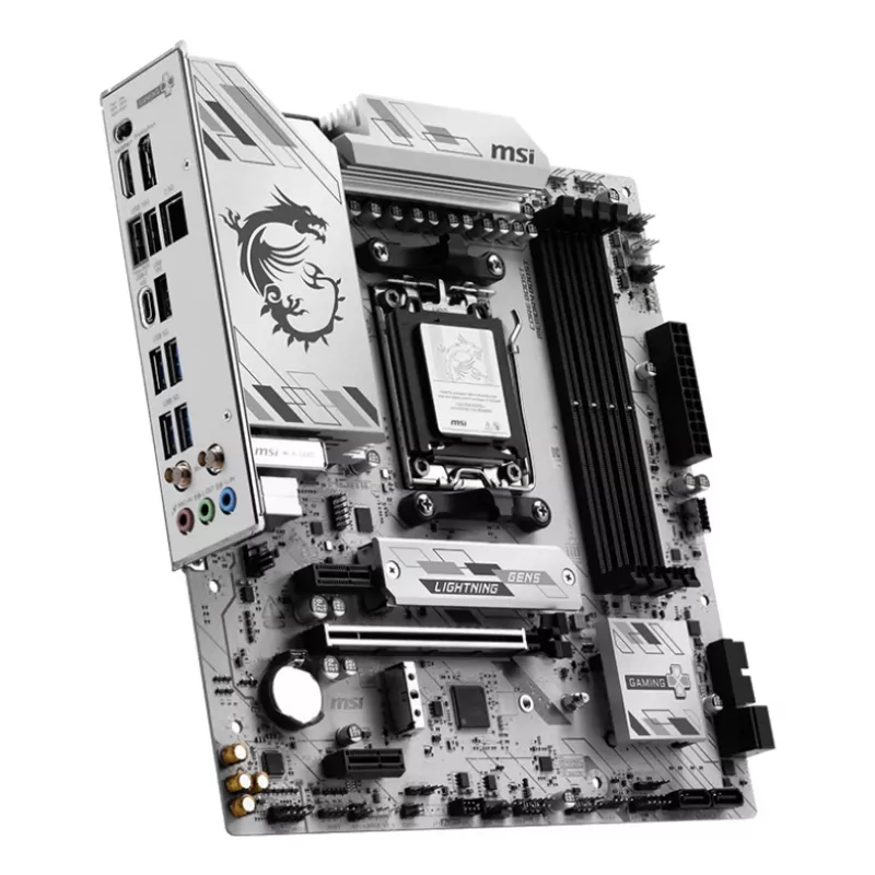 MSI B850M GAMING PLUS WIFI6E emaplaat AMD B850 pesa AM5 micro ATX