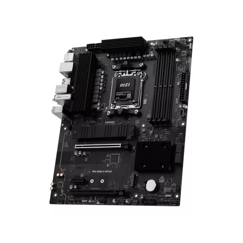 MSI PRO B850-S WIFI6E emaplaat AMD B850 pesa AM5 ATX