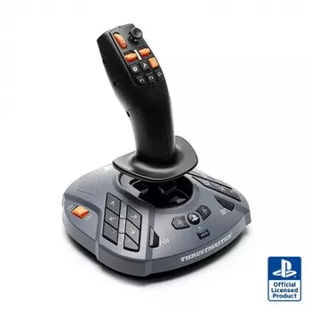 Thrustmaster SimTask FarmStick Must Lennukijuhtkang Analoog / Digitaalne Arvuti, PlayStation 5