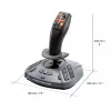 Thrustmaster SimTask FarmStick Must Lennukijuhtkang Analoog / Digitaalne Arvuti, PlayStation 5