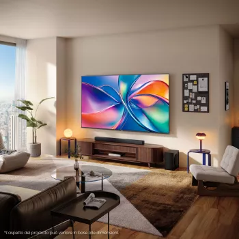 Hisense 43E7Q 109,2 cm (43 tolli) 4K Ultra HD Smart TV Wi-Fi Must