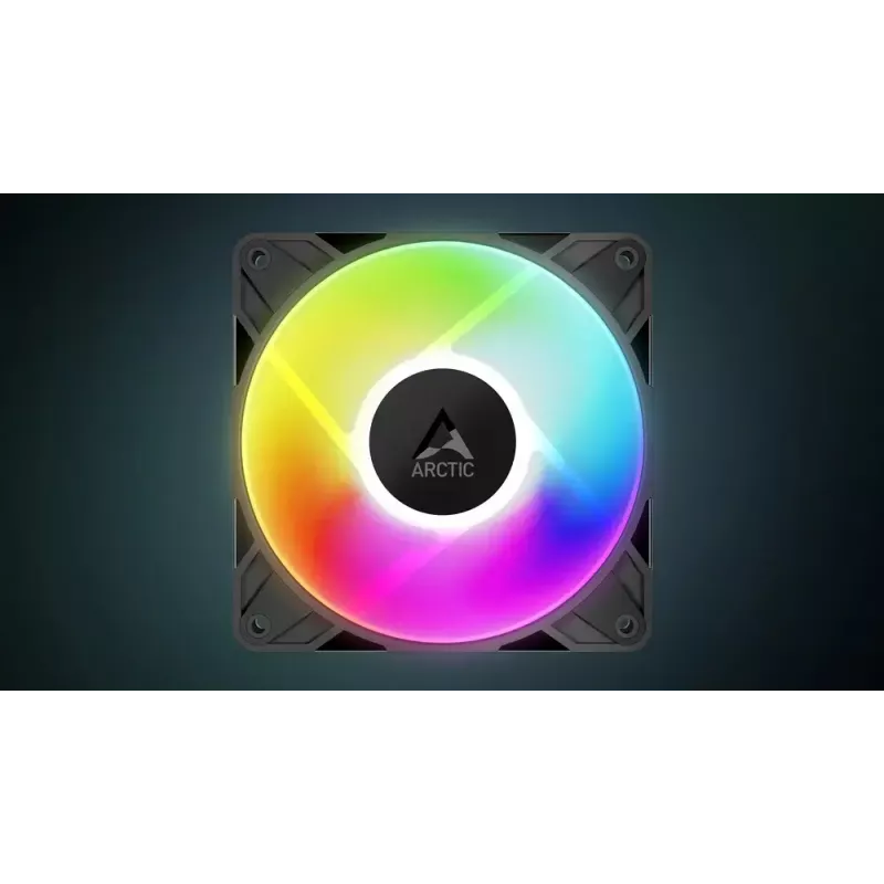 Ventilaator ARCTIC Freezer P12 Pro A-RGB 120 mm PWM 131 m³/h Must Valge