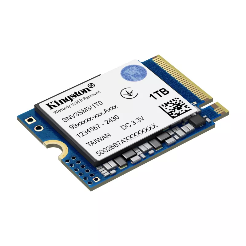 Kingston Technology 1000G NV3 M.2 2230 NVMe SSD, 1 TB, M.2, 6000 MB/s