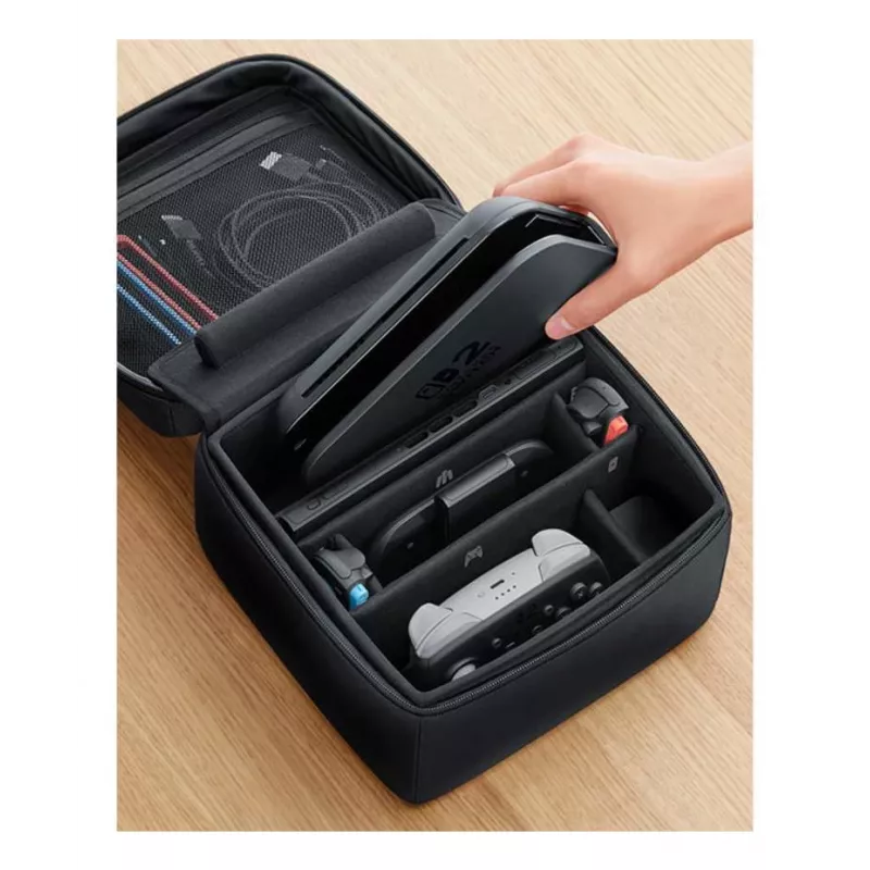 Nintendo Switch 2 All-In-One Carrying Case, Travel case, Nintendo, Must, Nintendo Switch 2, Zipper