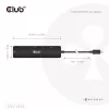 CLUB3D CSV-2553 liidese jaotur USB USB-C 5000 Mbit/s must