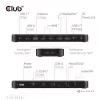 Dokkimisjaam CLUB 3D 14-1 USB-C Quad Display USB4 2× USB 2.0 pordiga