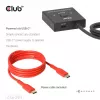 CLUB3D USB-C® kahesuunaline video + andmete + PD lüliti, USB USB-C, 2x DisplayPort, 7680 x 4320 pikslit, must, 8K Ultra HD, 120 Hz