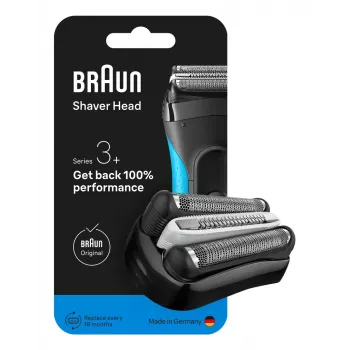 Shaving head for BRAUN Series 3 model 735797 — 1 replacement head, Must stainless steel