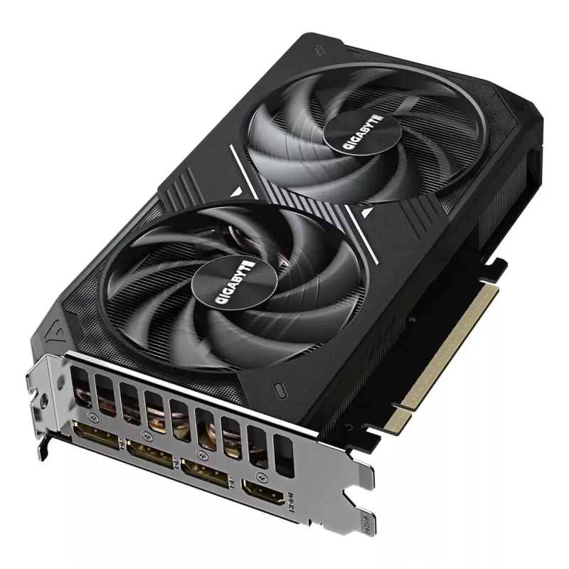 Videokaart GIGABYTE GeForce RTX 5060 Ti 16GB GDDR7 PCIe 5.0, 128-bit, 28000 MHz, WINDFORCE 2X, 2-slot, 208×120×40 mm