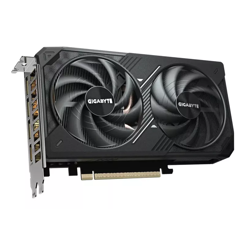 Videokaart GIGABYTE GeForce RTX 5060 Ti 16GB GDDR7 PCIe 5.0, 128-bit, 28000 MHz, WINDFORCE 2X, 2-slot, 208×120×40 mm