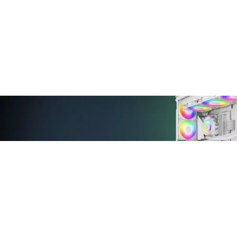 ARCTIC P14 Pro A-RGB (Valge) 140 mm A-RGB PWM-ventilaator kaablijagajaga