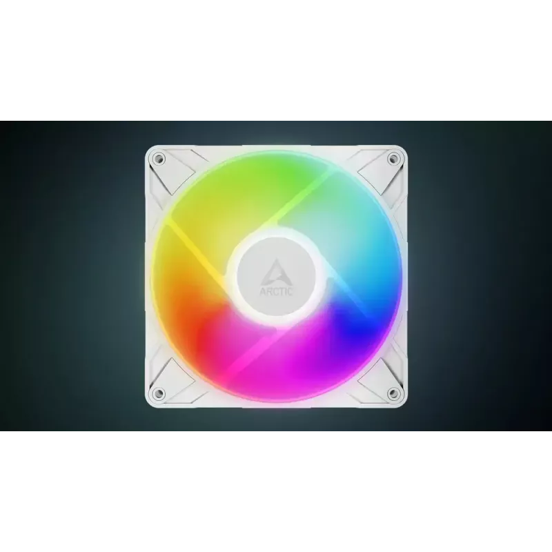 ARCTIC P14 Pro A-RGB (Valge) 140 mm A-RGB PWM-ventilaator kaablijagajaga