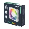 ARCTIC Freezer P12 Pro A-RGB (valge) - 120 mm A-RGB PWM ventilaator kaabli jagajaga
