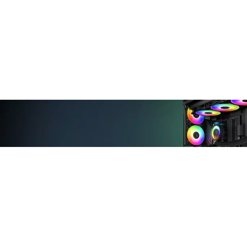 Ventilaator Arctic P14 Pro A-RGB 140 mm 400-2500 RPM Must