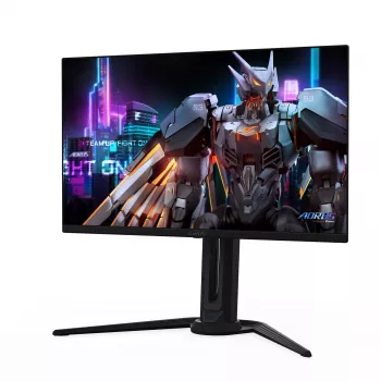 GIGABYTE AORUS FO27Q5P OLED QHD mängurimonitor – 2560 x 1440, 500 Hz, 0,03 ms, KVM, 300 cd/m², FreeSync Premium Pro, DisplayHDR True Must 500, DisplayPort 2.1