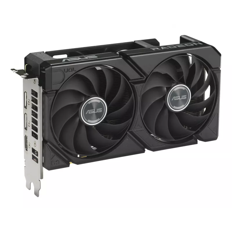 Graafikakaart ASUS Dual Radeon RX 9060 XT 16 GB GDDR6, 128-bit, PCIe 5.0, 2 ventilaatorit